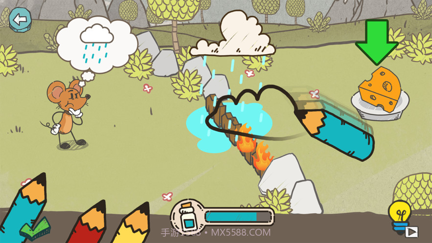 魔法画笔猫与老鼠截图2