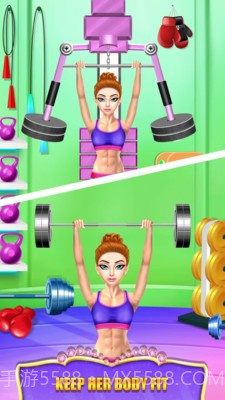 沙龙模特化妆截图3