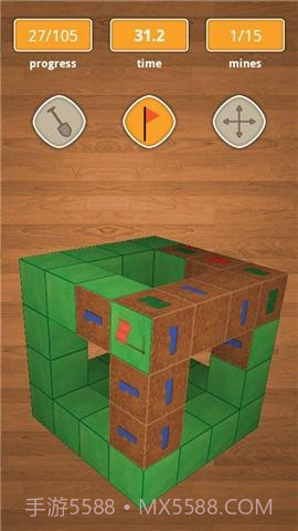 扫雷3DMinesweeper3D截图2 扫雷3DMinesweeper3D截图2