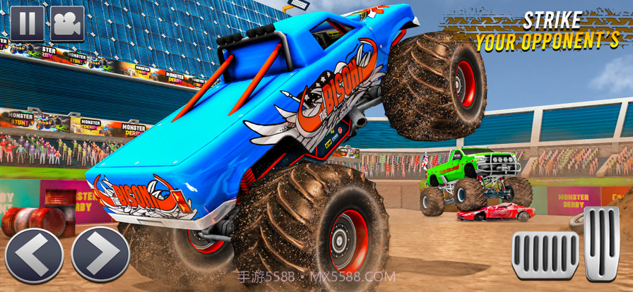 怪物果酱卡车赛车截图3 怪物果酱卡车赛车截图3