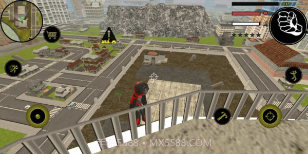 火柴人绳索英雄汉化版截图1