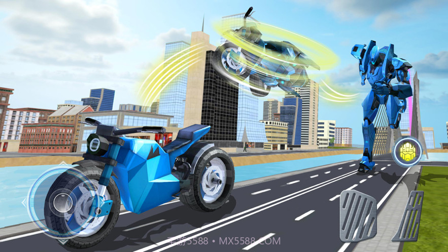 变形机器人大战未来时空终结者截图5