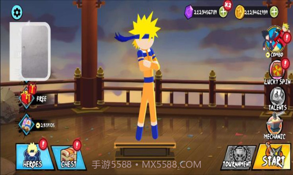 火柴人忍者大战内购截图2