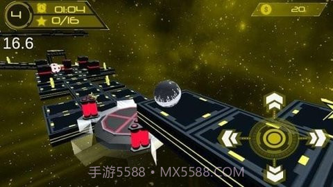 星际滚球（Neon Ball Balance）截图1