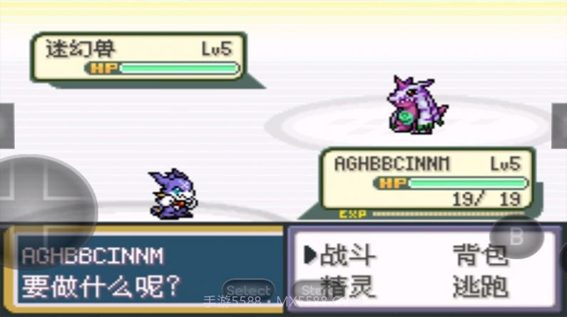 GBA宝可梦口袋暴龙(内置菜单)截图1
