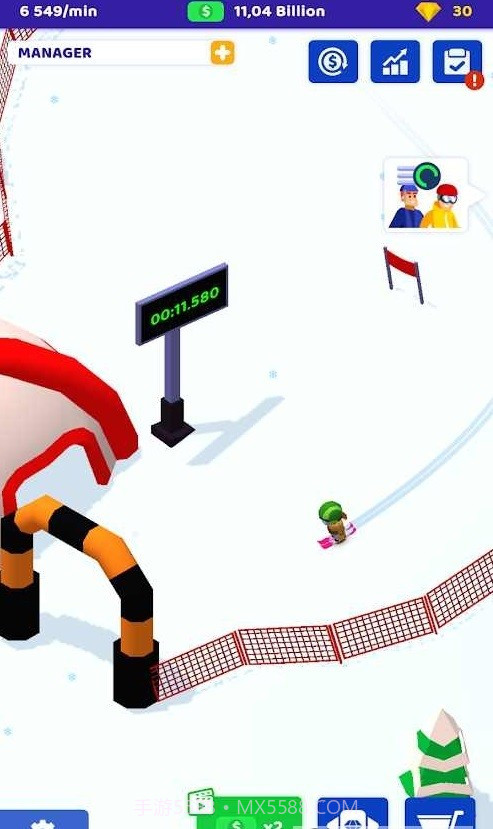 空闲滑雪场大亨截图3