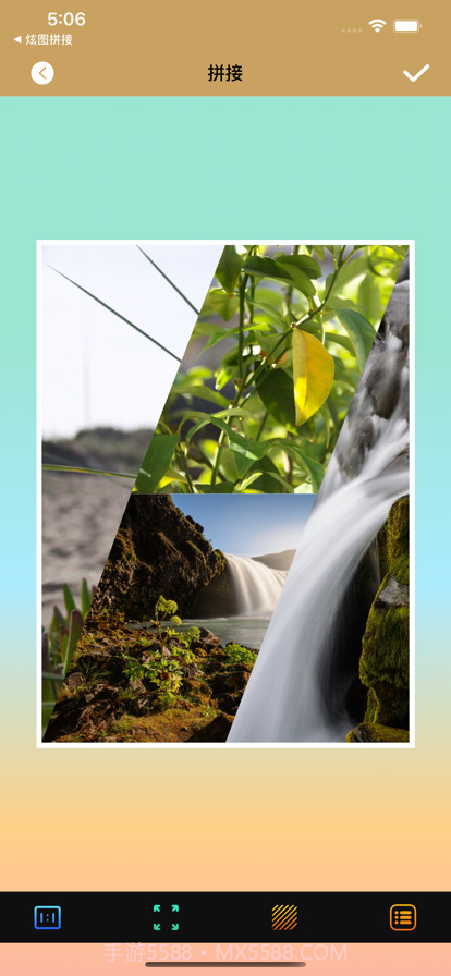 潮流发型相框截图2