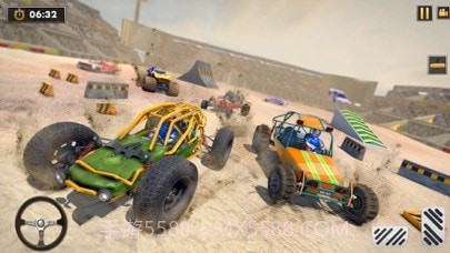沙丘越野车撞车特技截图3 沙丘越野车撞车特技截图3