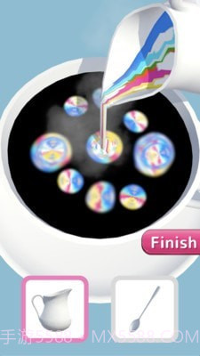 彩虹拿铁艺术截图1