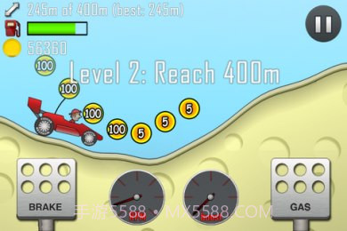 登山赛车中文汉化版截图1 登山赛车中文汉化版截图1