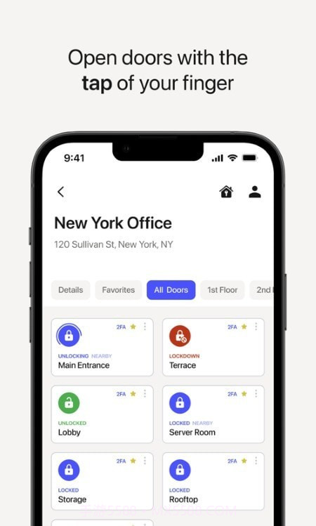 Kisi门禁卡截图2