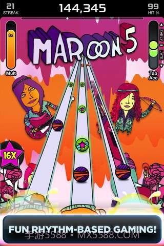 劲乐团4(Tap Tap Revenge 4)截图1 劲乐团4(Tap Tap Revenge 4)截图1