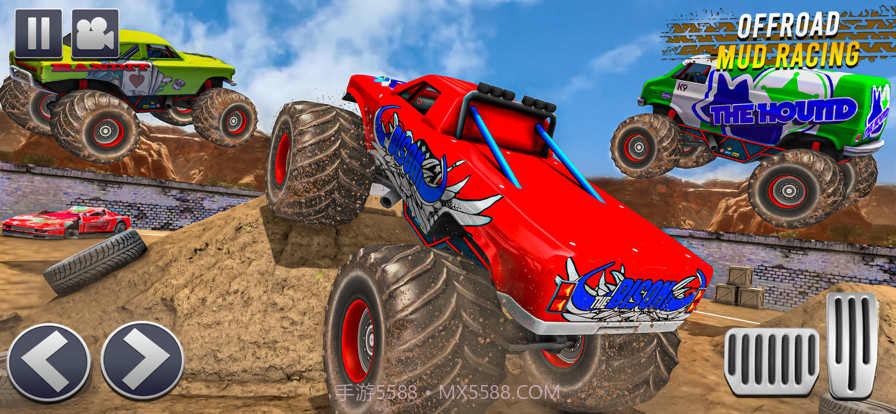 怪物果酱卡车赛车截图2 怪物果酱卡车赛车截图2