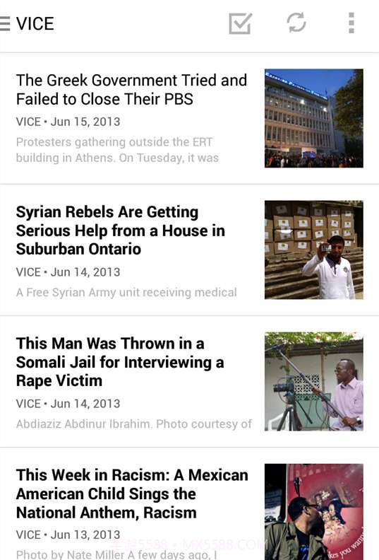 Digg新闻阅读截图3