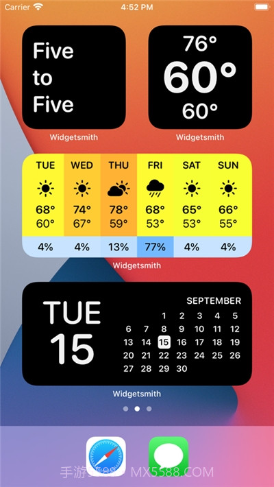 Widgetsmith（iOS14小工具）截图1