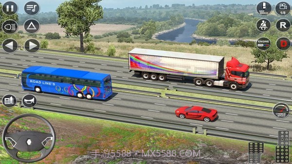 欧元卡车驾驶模拟器截图3