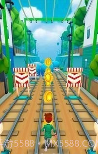 3D地铁奔跑截图3 3D地铁奔跑截图3