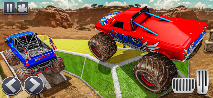 怪物果酱卡车赛车截图1 怪物果酱卡车赛车截图1