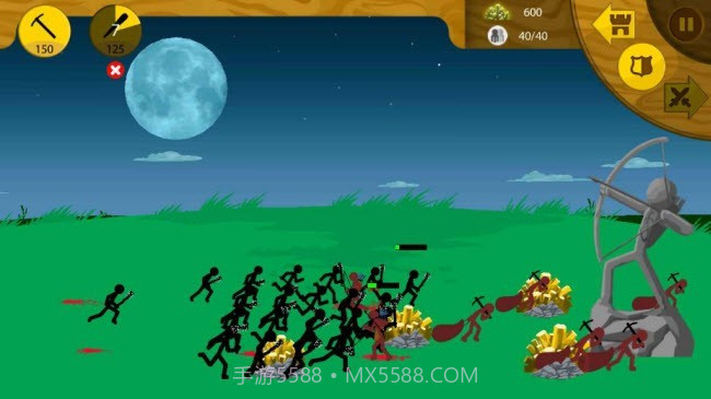 火柴人战争遗产蓝色火柴人版截图2