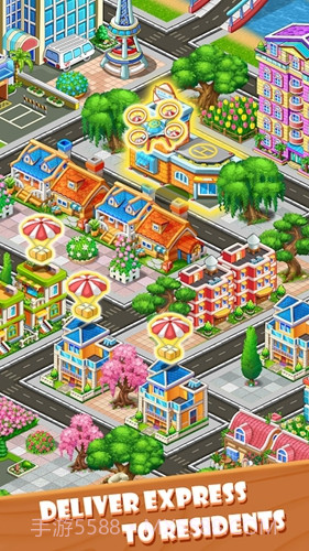 最牛设计师合成小镇截图1