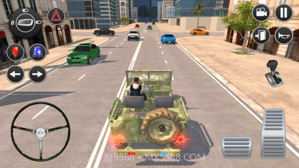 警察吉普车模拟器截图1