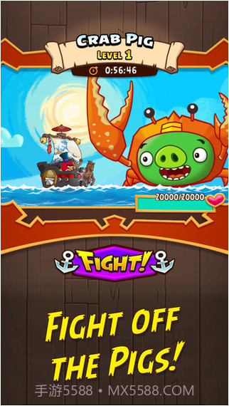 愤怒的小鸟:战斗截图4 愤怒的小鸟:战斗截图4