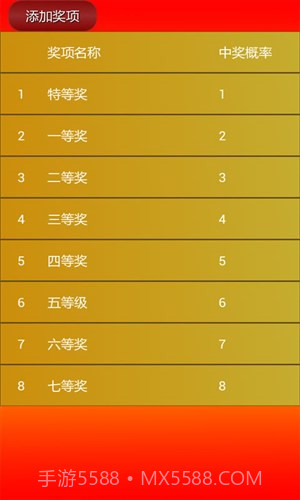 幸运抽奖系统截图1