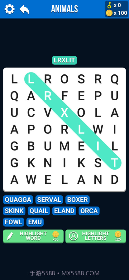疯狂单词搜索截图1