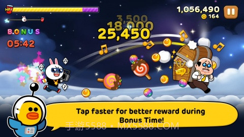 派对跑酷 LINE Party Run截图3