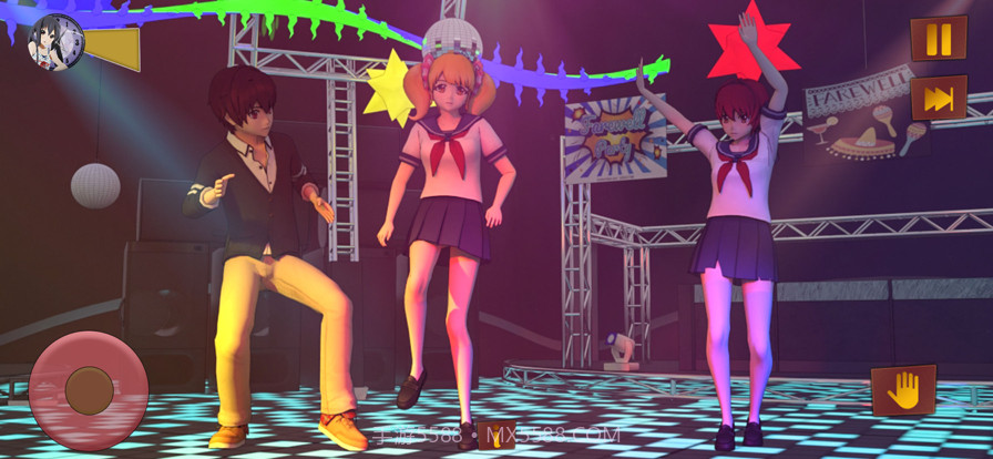 动漫高中樱花少女截图4 动漫高中樱花少女截图4