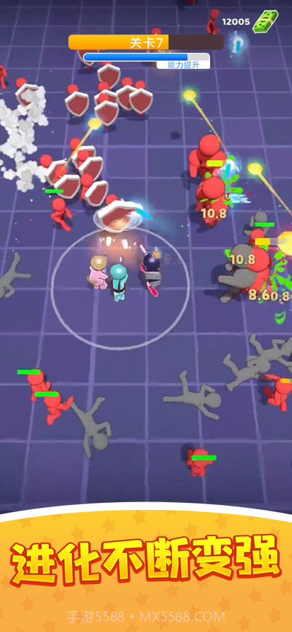 霓虹枪手动作休闲射击2048截图4