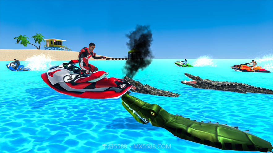 愤怒的鳄鱼恐怖袭击截图4