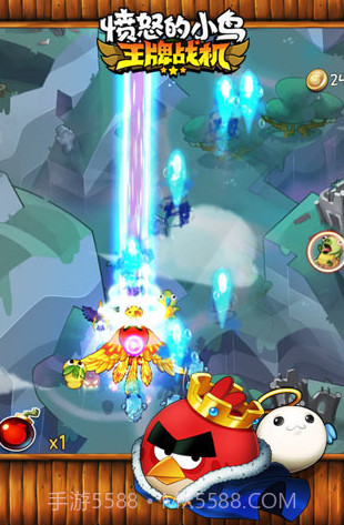 愤怒的小鸟王牌战机截图2 愤怒的小鸟王牌战机截图2