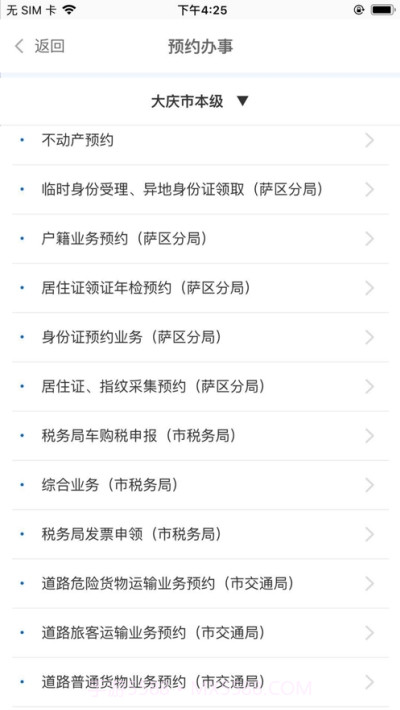 大庆政务服务网截图1
