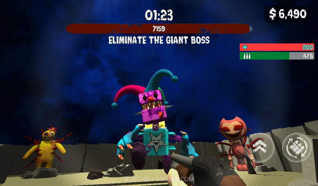 恐怖面孔花园枪手截图3 恐怖面孔花园枪手截图3