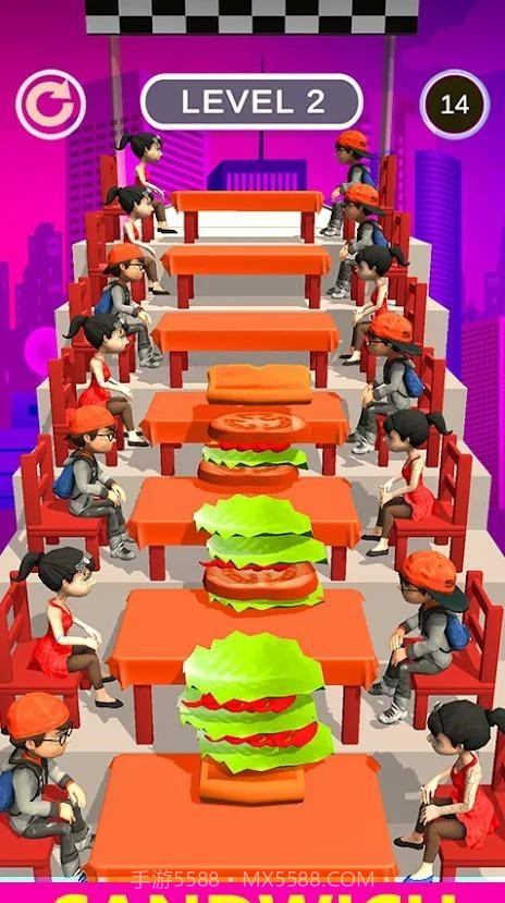 三明治障碍跑截图3