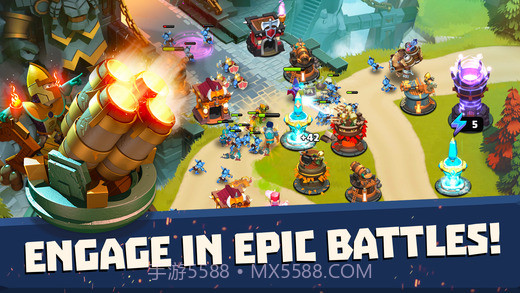守卫城堡Castle Creeps TD截图1