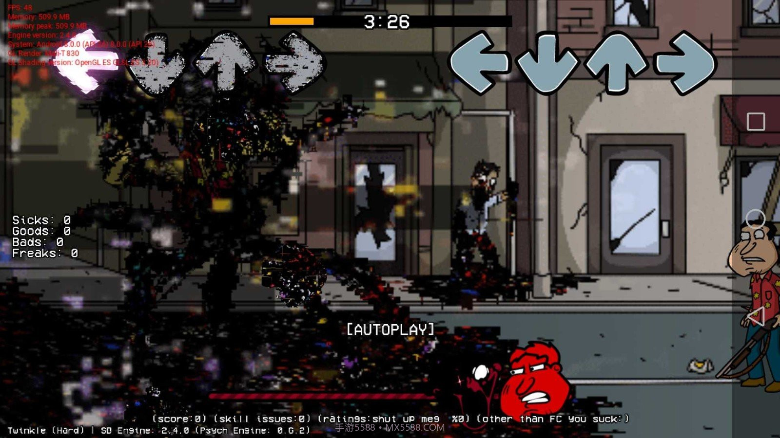 fnf错误化恶搞之家终极低配版截图3