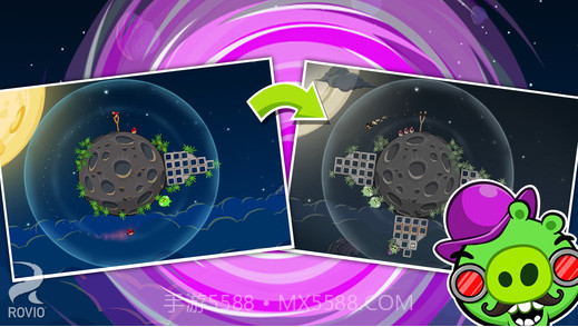 愤怒的小鸟太空版截图4