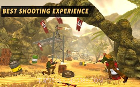 荒漠生存任务射击截图1