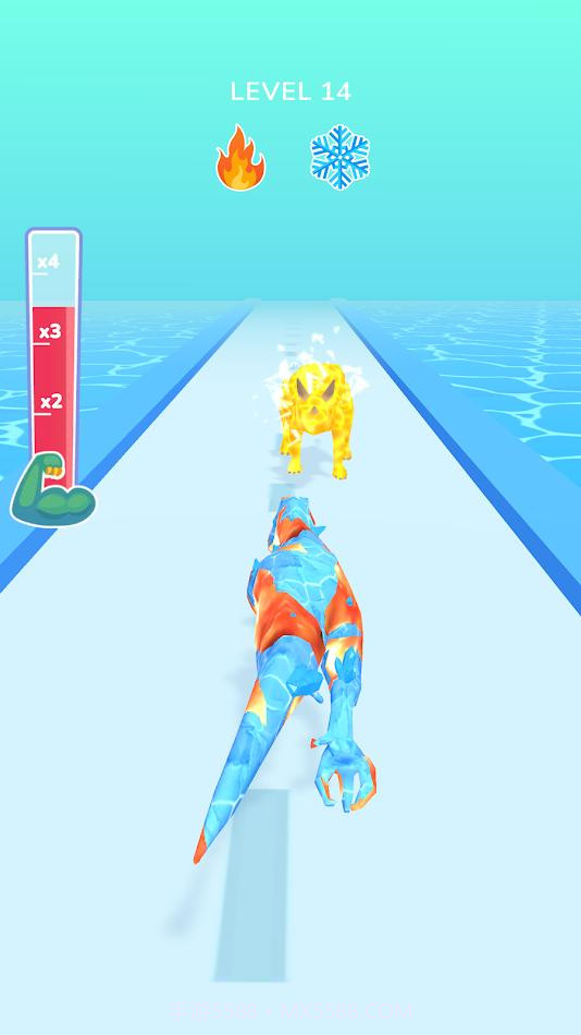 恐龙进化运行3D截图3 恐龙进化运行3D截图3