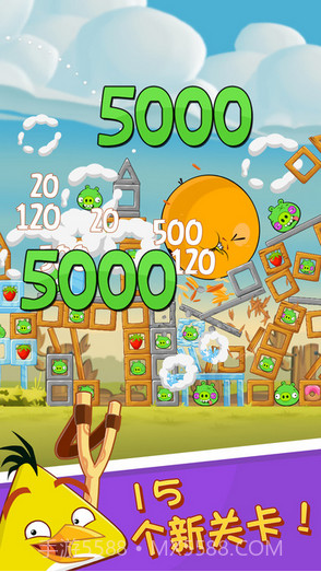 愤怒的小鸟Angry Birds截图2 愤怒的小鸟Angry Birds截图2