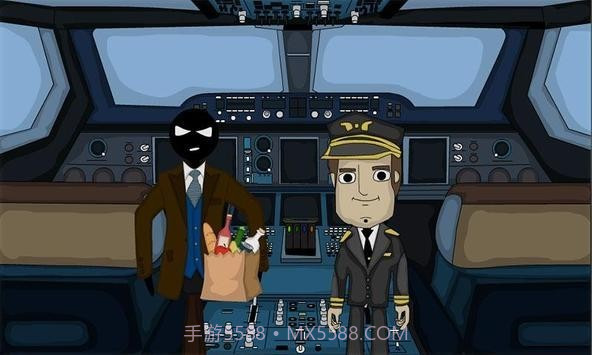 火柴人机场逃生截图3 火柴人机场逃生截图3