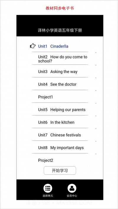 小学五年级下册译林英语截图2