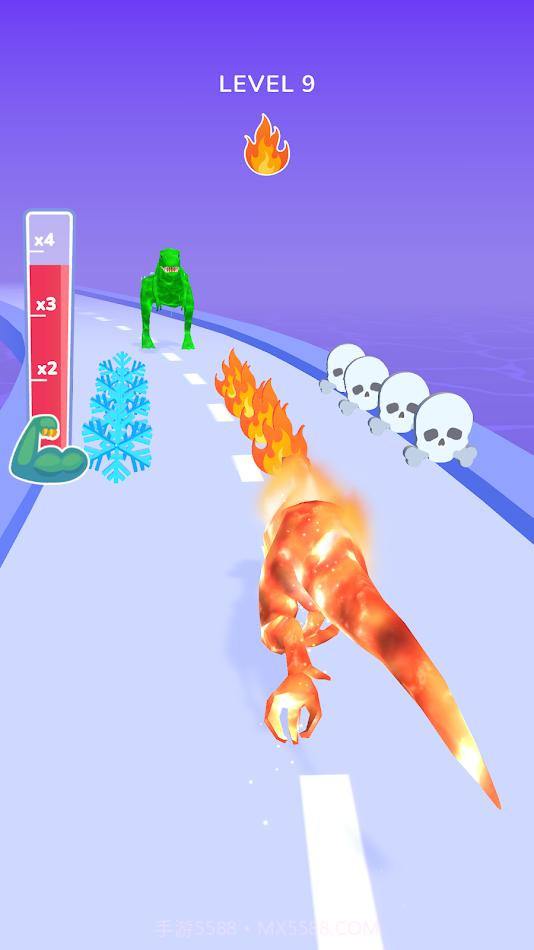 恐龙进化运行3D截图1 恐龙进化运行3D截图1