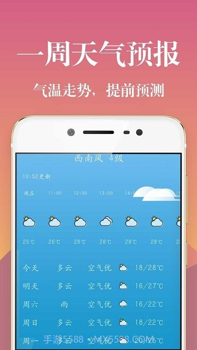 实时天气降雨预报截图2