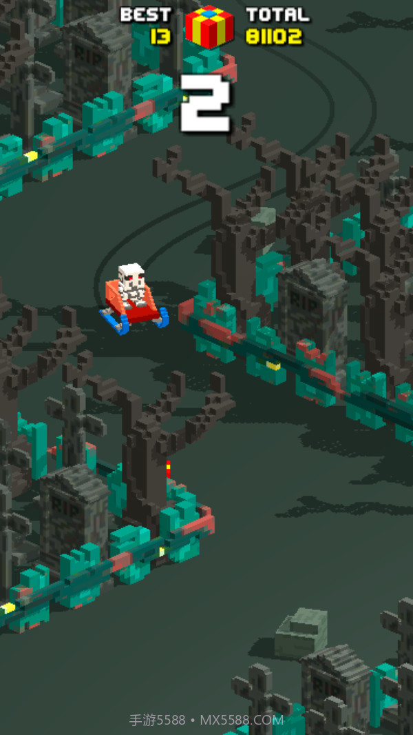 圣诞老人滑轮车截图2