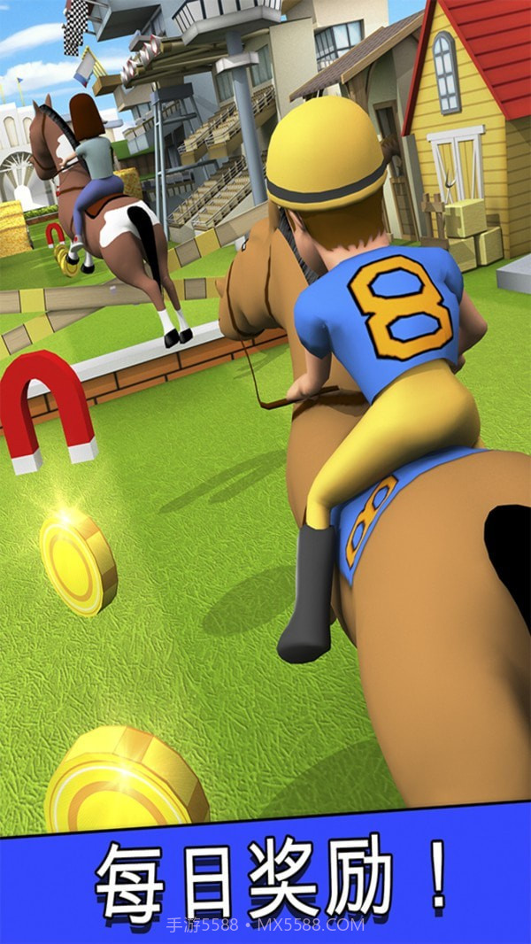 赛马跑酷截图2 赛马跑酷截图2