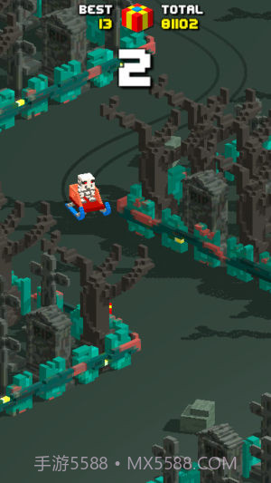 像素滑轮车截图1