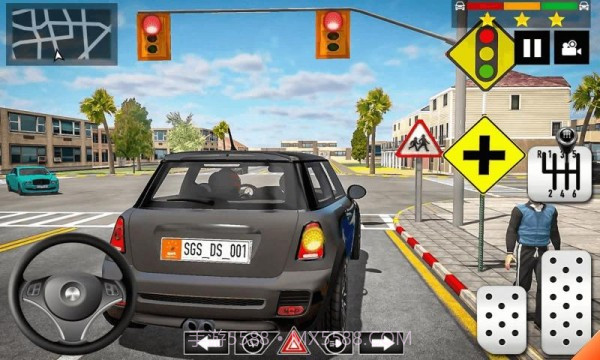 汽车驾校模拟3D截图1